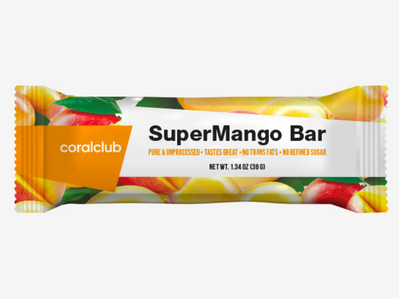 СуперМанго Бар (батончик 38 г) Coral Club 91694 фото