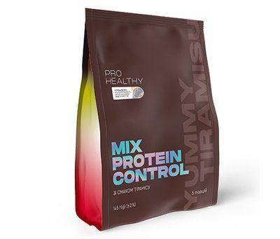MIX PROTEIN CONTROL YUMMУ TIRAMISU Choice Низькокалорійний поживний коктейль 812019 фото