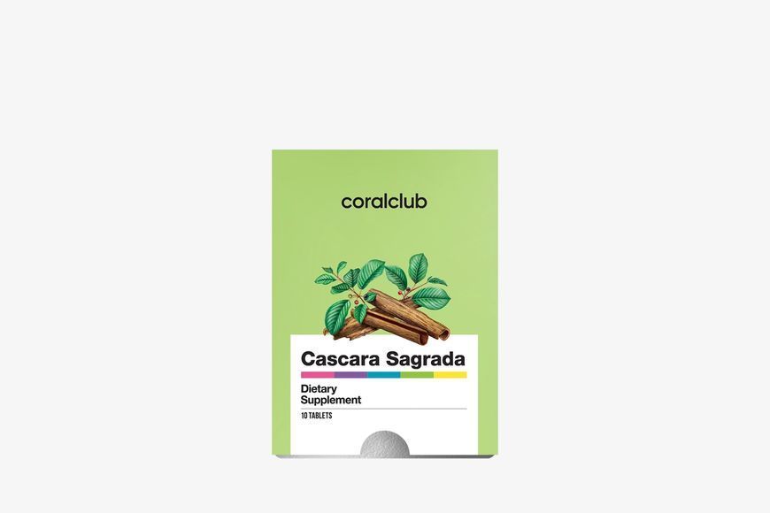 Каскара Саграда (блистер без шубера), 10 таблеток Coral Club 1405012 фото